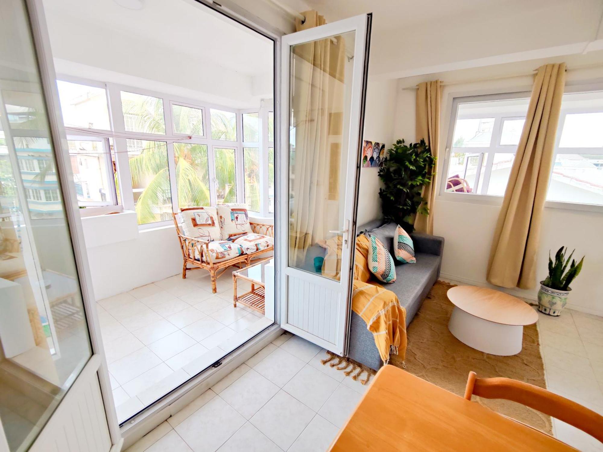 Flic-en-Flacq Fibonacci Beachfront Apartment מראה חיצוני תמונה